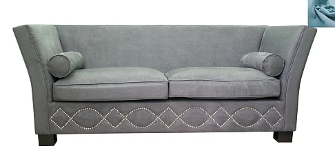 заказать Диван арт-деко Volte цвет голубой в интернет-магазине