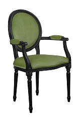 купить Мягкий стул с подлокотниками Delo Kora Arm Green в интернет-магазине