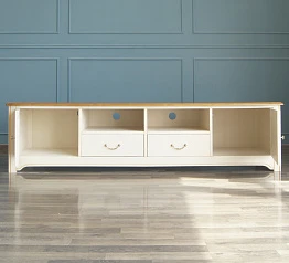 Бежевая консоль "Olivia" под TV удлиненная арт GC3006С на заказ