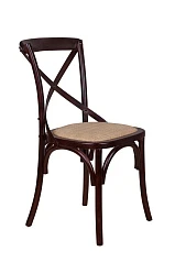 красивый Стул Cross Back Chocolate