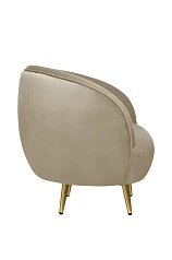 фото Мягкое кресло для гостиниц Small Benee Taupe в интерьере