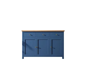 стильный Комод "Jules Verne" 3 ящика 3 дверки арт JV38ETGB на заказ