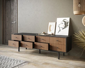 купить Комод с восемью ящиками "Emerson" арт EM03 в интернет-магазине