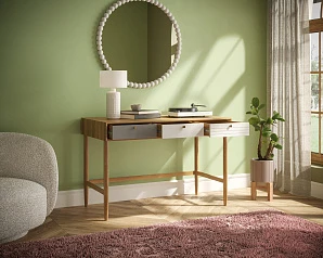 фото Рабочий письменный стол "Pollo" арт POL14 в интерьере