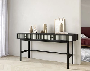 купить красивые Консоль с двумя ящиками "Emerson" арт EM22/gray/L