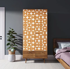 купить Шкаф двухстворчатый "Berber" принт 14 арт BB16/Print_14 в интернет-магазине