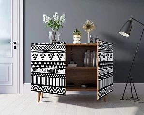 заказать Комод "Berber" две дверки 19 принт арт BB04/Print_19