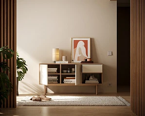 заказать Комод с дверками "Alice" арт ALC15 в интернет-магазине