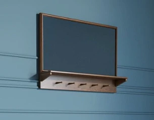 купить Зеркало "Bruni" с полочкой арт BR33