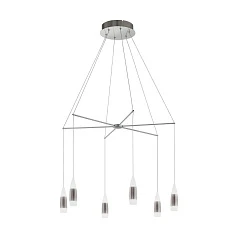 фото Подвесной потолочный светильник (люстра) SANTIGA светодиодный диммируемый в интерьере