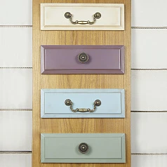 фото Шкаф "Leontina Blue" для посуды узкий/низкий арт ST9319B в интерьере