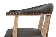 Стул в стиле ретро Tanner Genuine Brown Leather