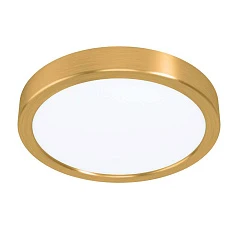 купить красивые 900181 Светильник настенно-потолочн FUEVA5, 17W(LED), сталь, латунь