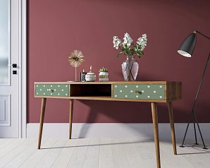 фото Стол рабочий "Berber" принт 12 арт BB18/Print_12 в интерьере