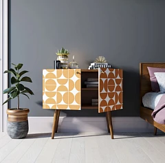 купить Комод на высоких ножках "Berber" малый принт 14 арт BB13/Print_14