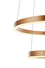 Люстра Orblaze 2 rings 400 gold