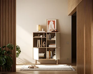 красивые Комод с дверками "Alice" арт ALC08