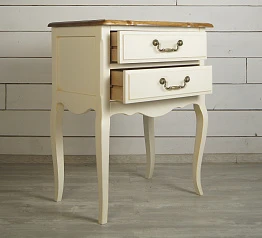 фото Прикроватная тумба "Leontina" на 2 ящика арт ST9306