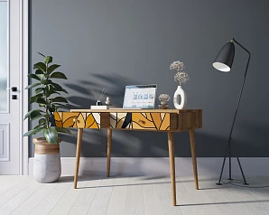 Стол рабочий "Berber" малый принт 08 арт BB32/Print_08 в интернет-магазине