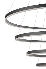 купить Люстра Orblaze 4 rings 1000 black