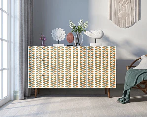 купить стильные Комод "Berber" с двумя дверками и ящиками принт 23 арт BB17/Print_23