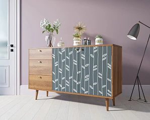 Комод "Berber" с двумя дверками и ящиками 18 принт арт BB05/Print_18 на заказ в интернет-магазине