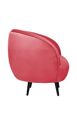 Мягкое кресло Small Benee Karmin на черных ножках в интернет-магазине