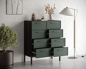купить Комод на восемь ящиков "Nicole" арт NEM20G