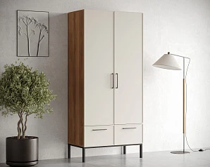 Шкаф двухстворчатый  с ящиками "Nicole" NR26 в интернет-магазине