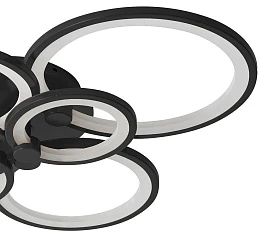 купить Светильник Oris 6 rings black