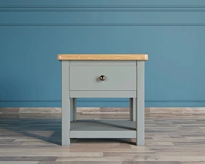 Тумба "Jules Verne" низкая серая арт JV10ETGG в интерьере