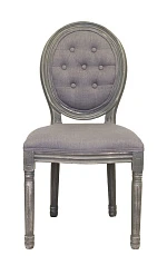 красивый Дизайнерский обеденный стул модерн Volker Button Grey