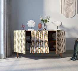 заказать Комод "Berber" с ящиками принт 23 арт BB14/Print_23 в интернет-магазине