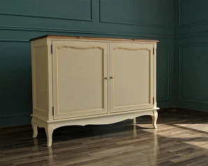 Комод "Leontina" бежевый с дверками арт ST9326 в интернет-магазине