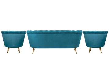 купить Комплект кресел и дивана ракушка Pearl Triple Marine