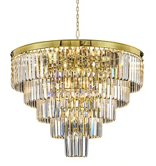 Люстра Odeon 5 Rings Gold