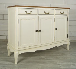 заказать Бежевый Комод Leontina (3 ящика и 3 двери) арт ST9344 в интернет-магазине