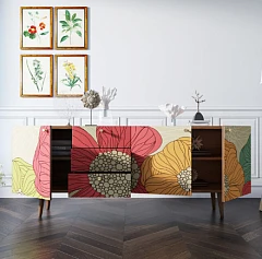 Комод "Berber" удлиненный принт 5 арт BB11/Print_05 на заказ в интернет-магазине
