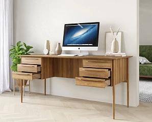 купить Рабочий письменный стол"Bruni" с ящиками арт BR47