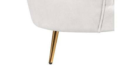 Комплект кресел и дивана ракушка Pearl Triple Beige в интернет-магазине