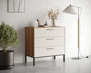 купить Комод с тремя ящиками "Nicole" NLN12 в интернет-магазине