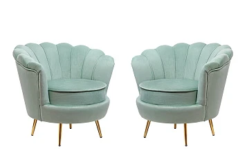 заказать Комплект кресел ракушка Pearl Green