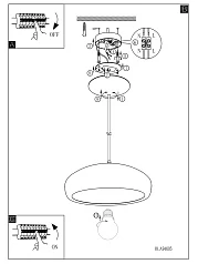 Подвесной потолочный светильник (люстра) MOGANO 1 94606 на заказ