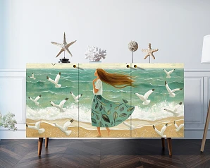 Комод "Berber" три дверки арт BB01/Art10 на заказ