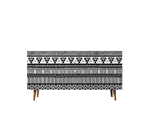 фото Комод "Berber" с ящиками 19 принт арт BB14/Print_19 в интерьере