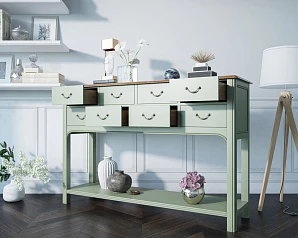 купить красивые Консоль "Olivia" восемь ящиков арт GC2007 в интернет-магазине