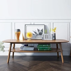 красивый Журнальный стол в Скандинавском стиле "Bruni" арт BR17 на заказ