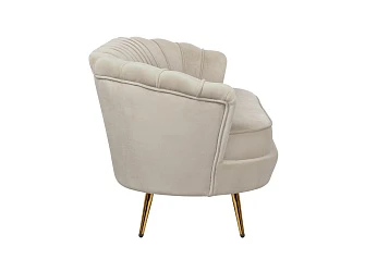 купить Диван ракушка для гостиниц Pearl Triple Taupe в интернет-магазине
