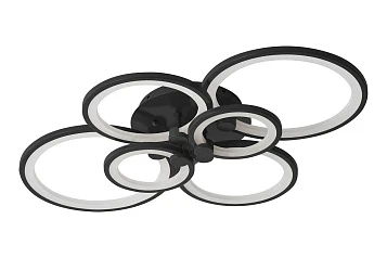 купить Светильник Oris 6 rings black