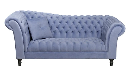 заказать Двухместный диван Lina Blue-B синий в интернет-магазине